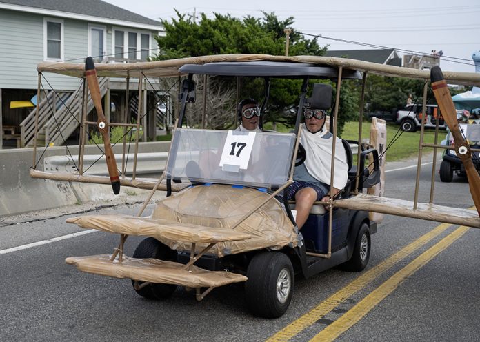 Annual Hatteras Village 4th of July Golf Cart Parade event